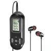 Personal Portable FM Radio with Digital Tuning LCD Display, SWDSTP Mini Pocket Radio with Headphones and Belt Clip for Walking Jogging, Upgrade Volume Control view 1