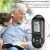 Personal Portable FM Radio with Digital Tuning LCD Display, SWDSTP Mini Pocket Radio with Headphones and Belt Clip for Walking Jogging, Upgrade Volume Control view 3