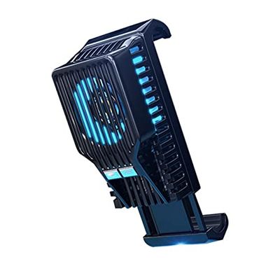 XIXIDIAN Portable Smart Mobile Phone Cooler, USB Fan Lightweight Radiator Anti-Noise Handheld Heatsink Stand