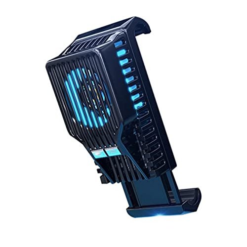 XIXIDIAN Portable Smart Mobile Phone Cooler, USB Fan Lightweight Radiator Anti-Noise Handheld Heatsink Stand