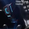 XIXIDIAN Portable Smart Mobile Phone Cooler, USB Fan Lightweight Radiator Anti-Noise Handheld Heatsink Stand view 4