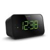 TAR3306/12 Philips Alarm Clock Radio with Headboard Display, Digital Radio with Dual Alarm, Sleep Timer and Snooze Function, Black with Display view 3