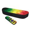 MightySkins Skin Compatible with Roku Streambar Media Player (2020) - Rasta Rainbow | Protective, Durable, and Unique Vinyl Decal wrap Cover | Easy to Apply and Change Styles | Made in The USA view 1