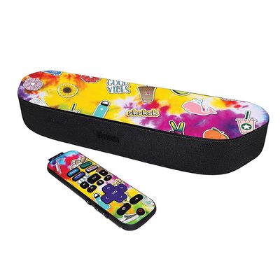 MightySkins Skin Compatible with Roku Streambar Media Player (2020) - VSCO Girl | Protective, Durable, and Unique Vinyl Decal wrap Cover | Easy to Apply and Change Styles | Made in The USA