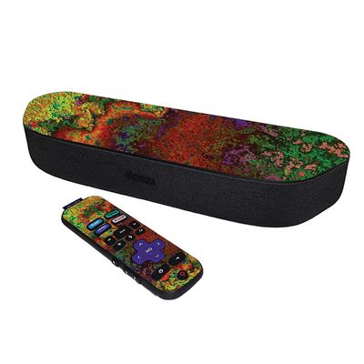 MightySkins Skin Compatible with Roku Streambar Media Player (2020) - Rust | Protective, Durable, and Unique Vinyl Decal wrap Cover | Easy to Apply, Remove, and Change Styles | Made in The USA