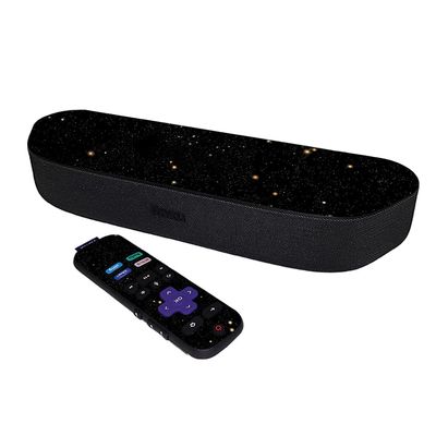 MightySkins Skin Compatible with Roku Streambar Media Player (2020) - Deep Space | Protective, Durable, and Unique Vinyl Decal wrap Cover | Easy to Apply and Change Styles | Made in The USA