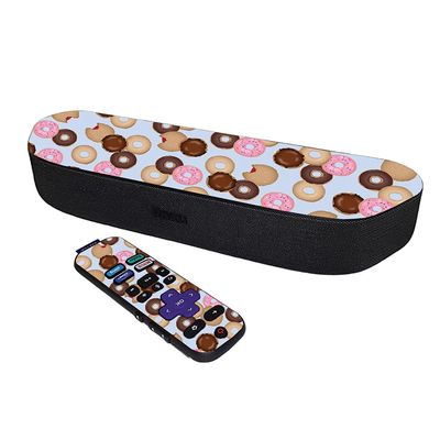 MightySkins Skin Compatible with Roku Streambar Media Player (2020) - Donut Binge | Protective, Durable, and Unique Vinyl Decal wrap Cover | Easy to Apply and Change Styles | Made in The USA