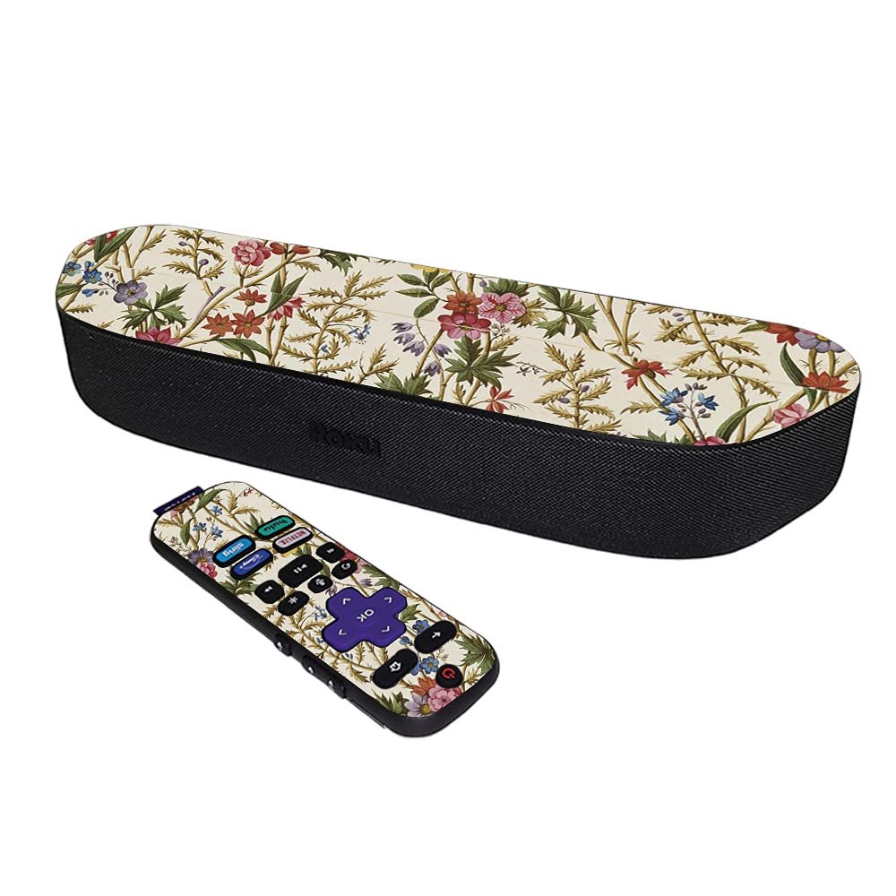 MightySkins Skin Compatible with Roku Streambar Media Player (2020) - Seaweed | Protective, Durable, and Unique Vinyl Decal wrap Cover | Easy to Apply and Change Styles | Made in The USA
