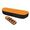 MightySkins Skin Compatible with Roku Streambar Media Player (2020) - Solid Orange | Protective, Durable, and Unique Vinyl Decal wrap Cover | Easy to Apply and Change Styles | Made in The USA view 1