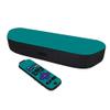 MightySkins Skin Compatible with Roku Streambar Media Player (2020) - Solid Teal | Protective, Durable, and Unique Vinyl Decal wrap Cover | Easy to Apply and Change Styles | Made in The USA view 1