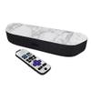 MightySkins Skin Compatible with Roku Streambar Media Player (2020) - Frost Marble | Protective, Durable, and Unique Vinyl Decal wrap Cover | Easy to Apply and Change Styles | Made in The USA view 1