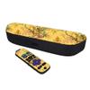 MightySkins Skin Compatible with Roku Streambar Media Player (2020) - Yellow Marble End | Protective, Durable, and Unique Vinyl Decal wrap Cover | Easy to Apply | Made in The USA view 1