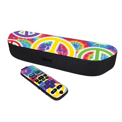 MightySkins Skin Compatible with Roku Streambar Media Player (2020) - Peaceful Explosion | Protective, Durable, and Unique Vinyl Decal wrap Cover | Easy to Apply | Made in The USA