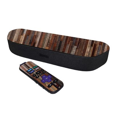 MightySkins Skin Compatible with Roku Streambar Media Player (2020) - Woody | Protective, Durable, and Unique Vinyl Decal wrap Cover | Easy to Apply, Remove, and Change Styles | Made in The USA