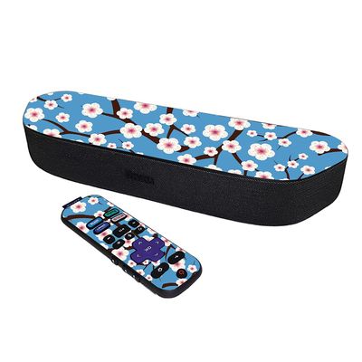 MightySkins Skin Compatible with Roku Streambar Media Player (2020) - Japanese Spring | Protective, Durable, and Unique Vinyl Decal wrap Cover | Easy to Apply and Change Styles | Made in The USA