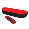 MightySkins Skin Compatible with Roku Streambar Media Player (2020) - Solid Red | Protective, Durable, and Unique Vinyl Decal wrap Cover | Easy to Apply and Change Styles | Made in The USA view 1