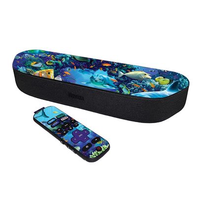 MightySkins Skin Compatible with Roku Streambar Media Player (2020) - Ocean Friends | Protective, Durable, and Unique Vinyl Decal wrap cover | Easy to Apply and Change Styles | Made in The USA