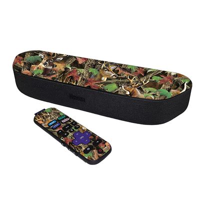 MightySkins Skin Compatible with Roku Streambar Media Player (2020) - Buck Camo | Protective, Durable, and Unique Vinyl Decal wrap Cover | Easy to Apply and Change Styles | Made in The USA