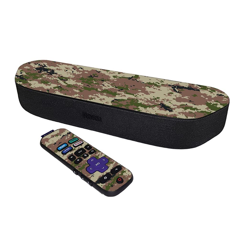 MightySkins Skin Compatible with Roku Streambar Media Player (2020) - Urban Camo | Protective, Durable, and Unique Vinyl Decal wrap Cover | Easy to Apply and Change Styles | Made in The USA