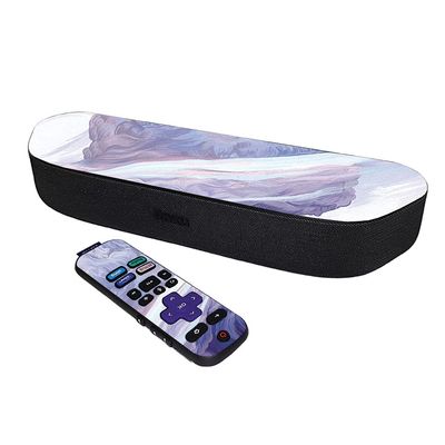 MightySkins Skin Compatible with Roku Streambar Media Player (2020) - Whirlwind | Protective, Durable, and Unique Vinyl Decal wrap Cover | Easy to Apply and Change Styles | Made in The USA
