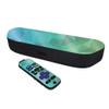 MightySkins Glossy Glitter Skin Compatible with Roku Streambar Media Player (2020) - Blue Green Polygon | Protective, Durable High-Gloss Glitter Finish | Easy to Apply | Made in The USA view 1
