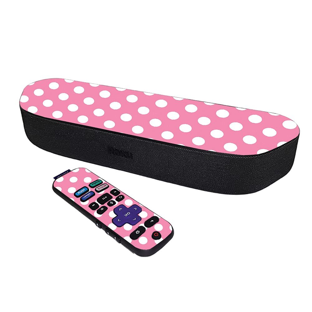 MightySkins Skin Compatible with Roku Streambar Media Player (2020) - Mini Dots | Protective, Durable, and Unique Vinyl Decal wrap Cover | Easy to Apply and Change Styles | Made in The USA