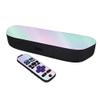 MightySkins Glossy Glitter Skin Compatible with Roku Streambar Media Player (2020) - Cotton Candy | Protective, Durable High-Gloss Glitter Finish | Easy to Apply | Made in The USA view 1