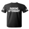 Cold Harbor Parking Attendant - Emergency Services Duty - Unisex Cotton T-Shirt (2XL, Black) view 2