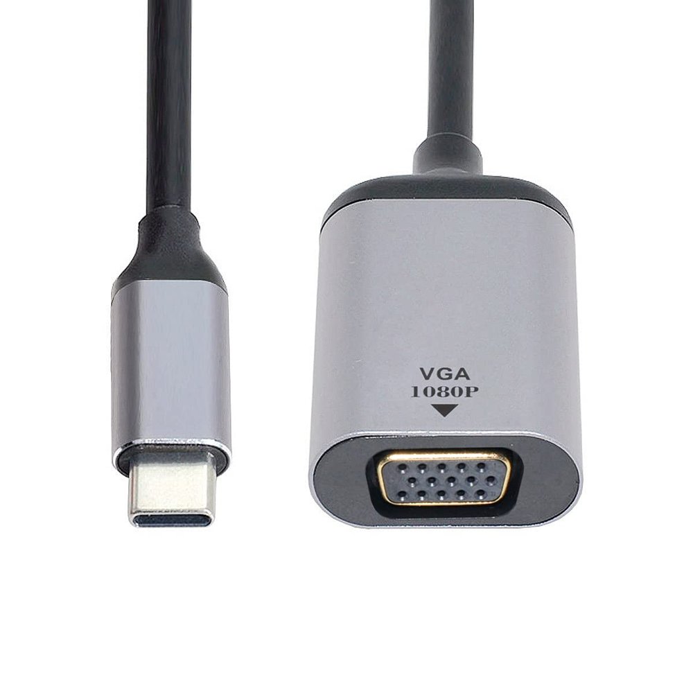 chenyang CY Monitor Adapter 1080p 60hz USB C Type C Male to VGA Female Cable for Tablet & Phone & Laptop