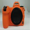Z6/Z7 II Case, BolinUS Fullbody Ultra-Thin Lightweight Rubber Soft Silicone Housing Case Bag Cover for Nikon Z6 II/Z7 II (Orange) view 1