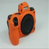 Z6/Z7 II Case, BolinUS Fullbody Ultra-Thin Lightweight Rubber Soft Silicone Housing Case Bag Cover for Nikon Z6 II/Z7 II (Orange) view 3