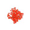 AGCFABS 50pcs Ear Hook Eyeglasses Spectacles Chain Glasses Retainer Ends Rope Cord Holder Strap Retainer End Loop Connector (Red) view 1