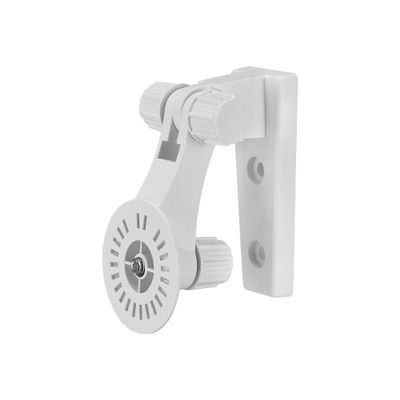 uxcell Adjustable Security Camera Bracket, Plastic Wall Mount CCTV Stand 110mm Height for Home Surveillance System Mounting, White