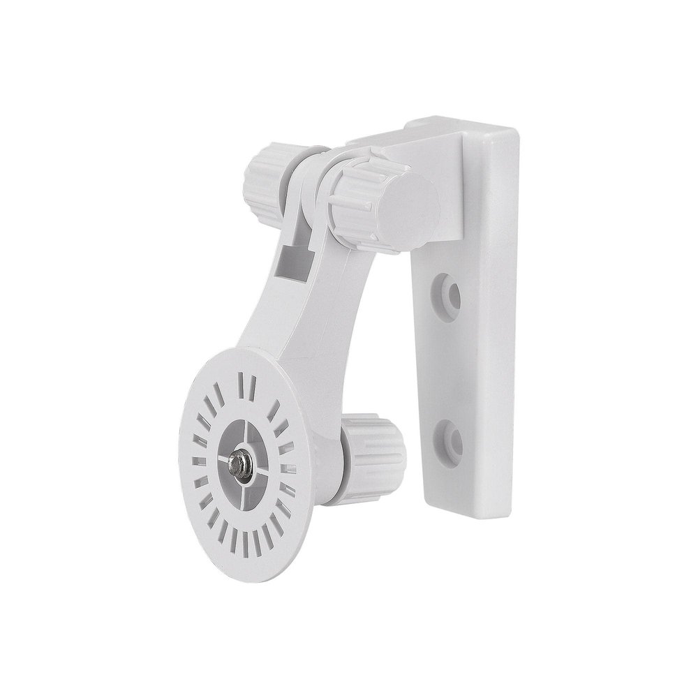 uxcell Adjustable Security Camera Bracket, Plastic Wall Mount CCTV Stand 110mm Height for Home Surveillance System Mounting, White