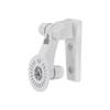 uxcell Adjustable Security Camera Bracket, Plastic Wall Mount CCTV Stand 110mm Height for Home Surveillance System Mounting, White view 1