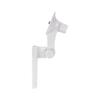 uxcell Adjustable Security Camera Bracket, Plastic Wall Mount CCTV Stand 110mm Height for Home Surveillance System Mounting, White view 4