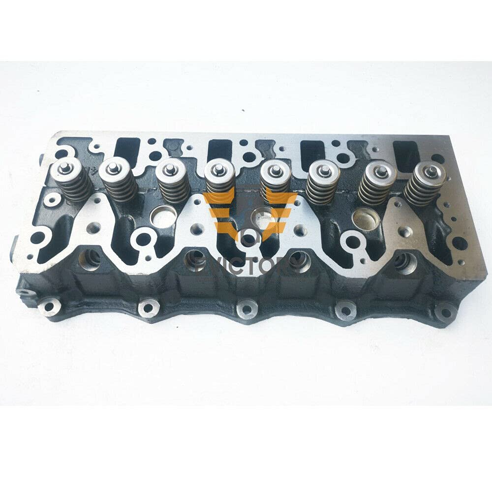 4LE1 cylinder head assy with valve + full gasket kit + piston ring set + conrod main bearing set fit for ISUZU