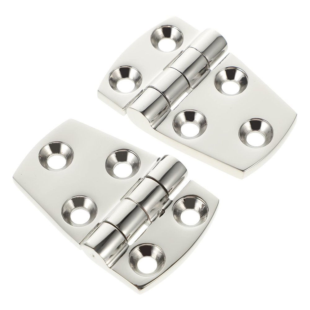 Cabinet Hinges 2pcs Marine Boat Hatch Hinge Heavy Duty Stainless Steel Folding Flag for Boat Deck RVS Window Cupboard Accessories