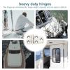 Cabinet Hinges 2pcs Marine Boat Hatch Hinge Heavy Duty Stainless Steel Folding Flag for Boat Deck RVS Window Cupboard Accessories view 2