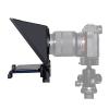 CamKoo CT2 Teleprompters for iPad Smartphone Tablets DSLR Cameras Adjustable APP Compatible with iOS/Android Portable Teleprompter Kit with Remote Control & Lens Adapter Rings Making Live Streaming view 2