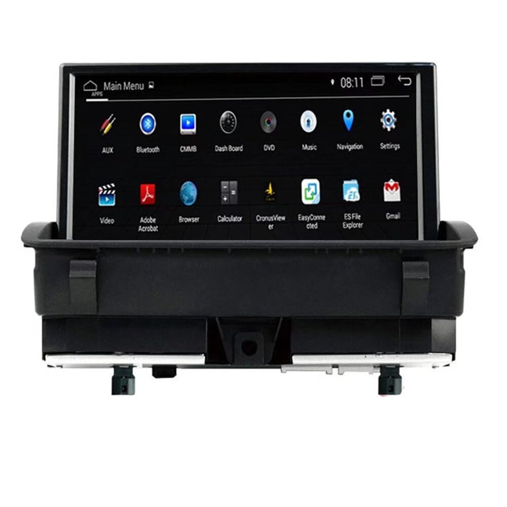 ROADYAKO 128GB Auto GPS Navigation Stereo SAR Navigation for Audi Q3 2011 2012 2013 2014 2015 2016 2017 2018 Original Car with 2G Android 13.0 Car Multimedia Video Audio FM AM RDS 4G WiFi