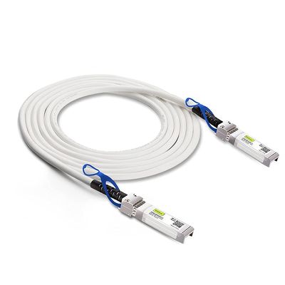 10Gtek [White 25G SFP28 SFP+ DAC Cable - 25GBASE-CR SFP28 to SFP28 Passive Direct Attach Copper Twinax Cable for Mellanox MCP2M00-A002, 2-Meter(6.6ft)