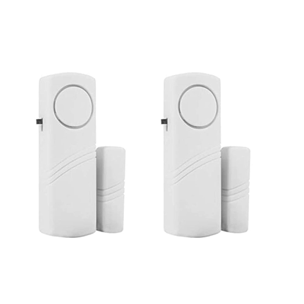 2 Pack Window Alarm Door Alarm for Home Security System, Pool Door Alert for Kids Safety Toddler Door Open Alert Sensor