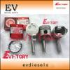 For ISUZU excavator 3KC2 rebuild kit piston liner ring bearing gasket view 4