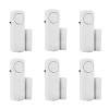 6-Pack Magnetic Contact Alarm, Window Door Open Sensor for Home & Pool Safety view 1