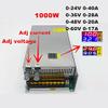 1000W 0-80V 0-12.5A Current and Voltage Adjustable Power Supply Current limiting Switching Power Supply 80V dc Transformer with Digital Display 110/220VAC view 2