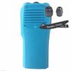 Amasu 16 Channel Replacement Housing Case Compatible with CP200 with Buttons Channel PTT Button -Blue view 2