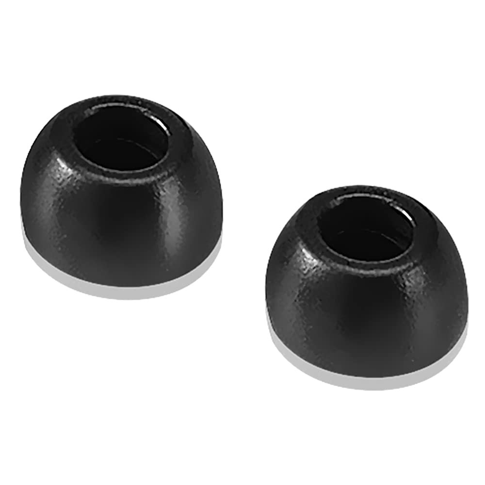 Memory Foam Tips Compatible with Galaxy Buds Pro,Comfortable Ear Tips Earplug Replacement Accessories Compatible with Samsung Galaxy Bus Pro 2021 S/M/L Size (Small (0.43 in), Black)