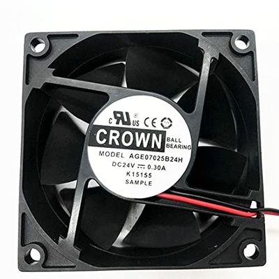 AGE07025B24H Crown 24V 70mm Fan 24V 0.30A Inverter Fan