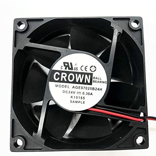 AGE07025B24H Crown 24V 70mm Fan 24V 0.30A Inverter Fan